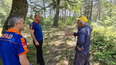 Sakarya’da fındık bahçesinde kaybolan Veysel aranıyor!