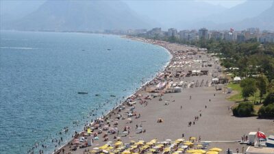 ‘Turizmin başkenti’ Antalya 7 ayda 3 milyon 396 bin turist ağırladı
