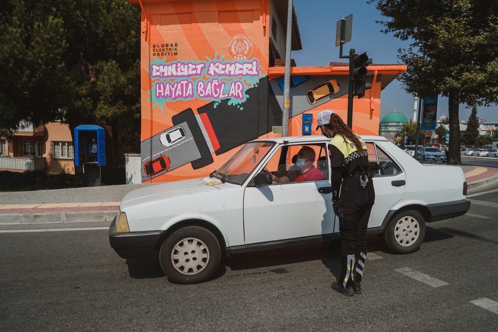 Bursa’da anlamlı uyarı! Bursa’da anlamlı uyarı!