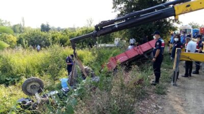 Bursa’da feci ölüm! Traktörün altında kaldı…