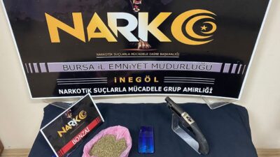 Bursa’da uyuşturucu taciri yakalandı