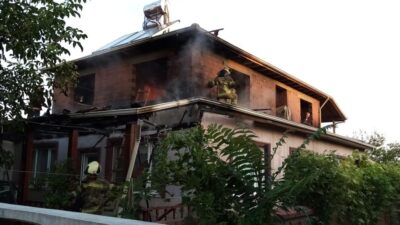 Bursa’da panik yaratan yangın!