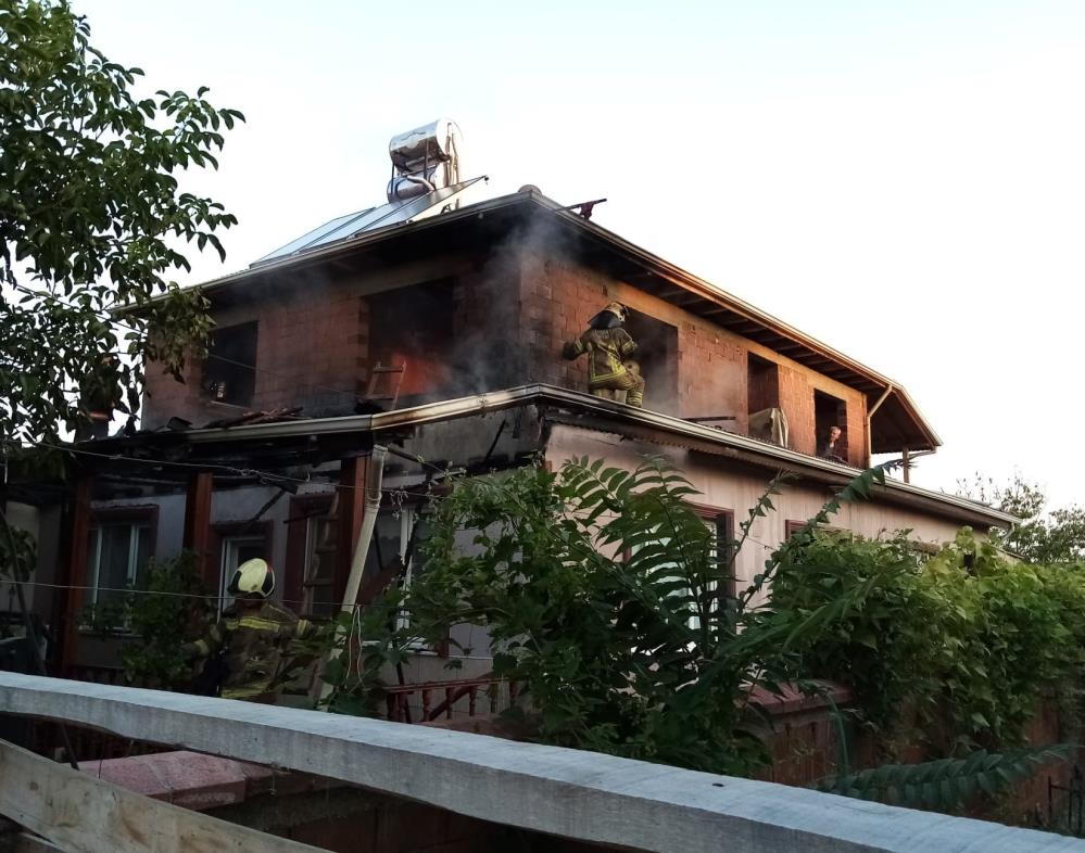 Bursa’da panik yaratan yangın! Bursa’da panik yaratan yangın!
