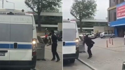 Bursa’da dehşet anları! Palayla saldırdı