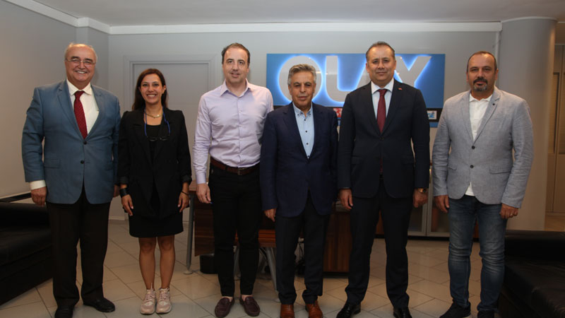 Recep Batu’dan Olay’a ziyaret Recep Batu’dan Olay’a ziyaret