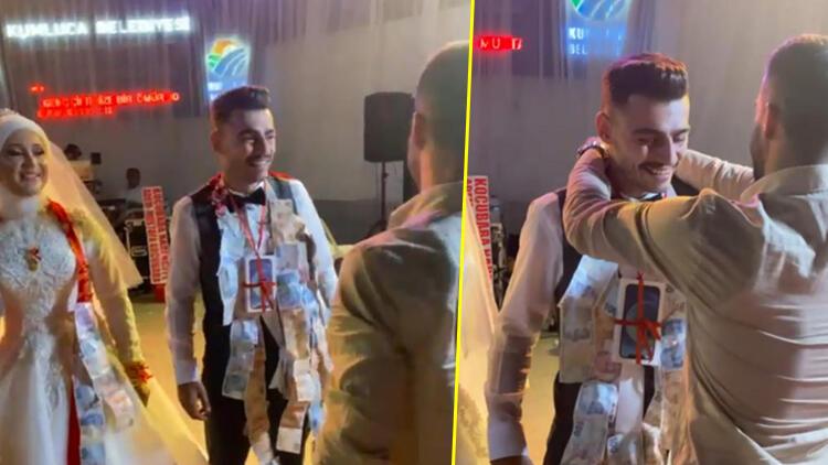 Arkadaşından, damada 11 bin TL’lik telefon takısı