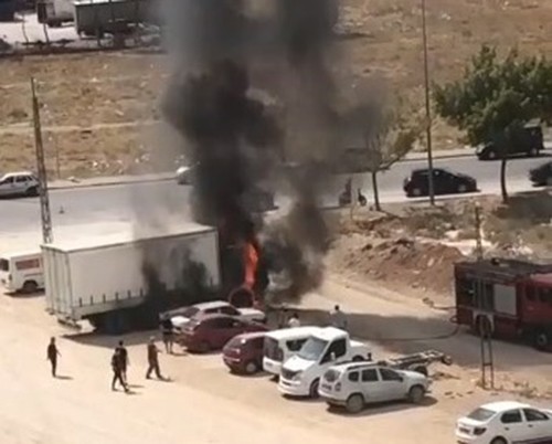 Bursa’da korkutan yangın! Alev topuna dönüştü! Bursa’da korkutan yangın! Alev topuna dönüştü!