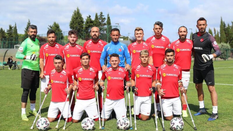 Ampute Futbol Milli Takımı, Avrupa Şampiyonası D Grubu ikinci maçında