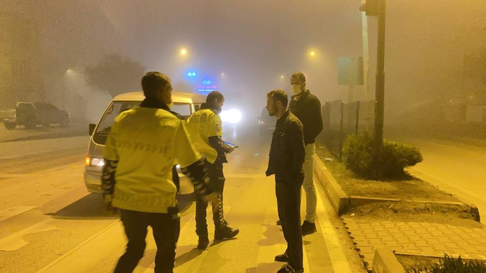 Bursa’da aracında sızan alkollü sürücüden pes dedirten sözler