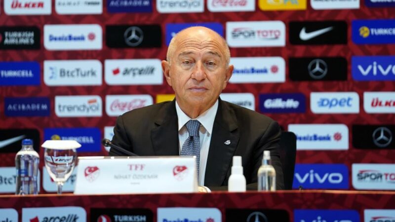 TFF Başkanı Özdemir istifa etti! Türkiye Futbol Federasyonu Başkanı Nihat Özdemir istifa etti.