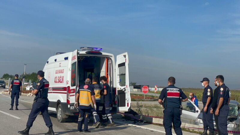 Bursa’nın Yenişehir ilçesinde meydana gelen trafik kazasında, 1 kişi hayatını