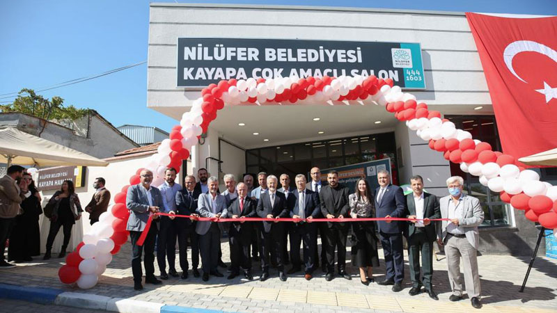 Kayapa Hamamı ve çok amaçlı salon hizmete açıldı