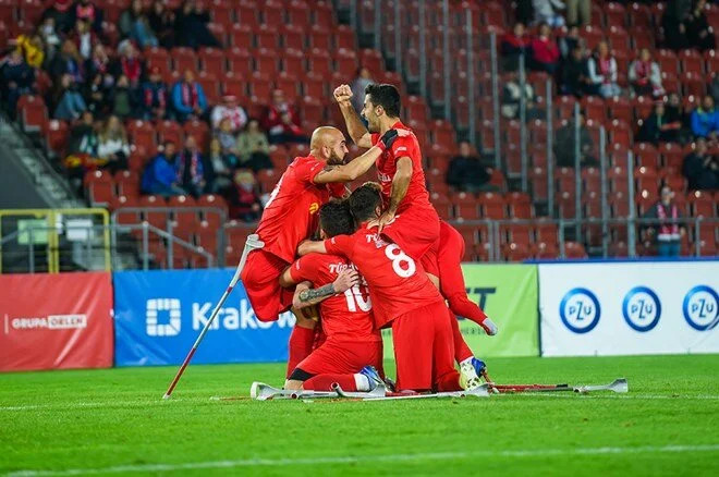 Ampute Futbol Milli Takımı üst üste ikinci kez Avrupa Şampiyonu