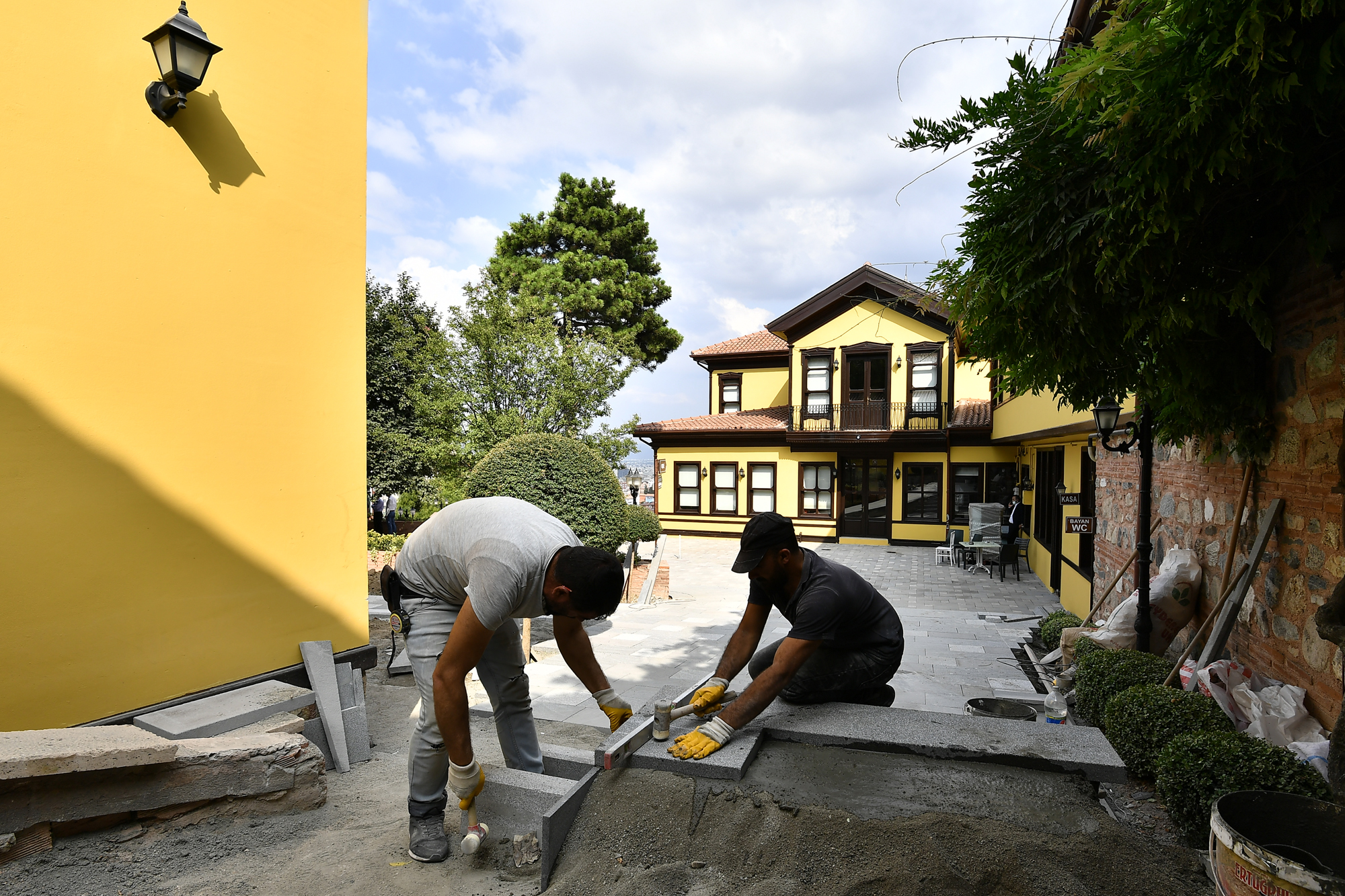 Sümbüllü Bahçe Konağı’na kapsamlı tadilat