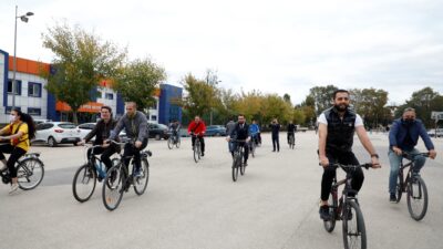 Avrupa Spor Haftası bisiklet turuyla kutlandı