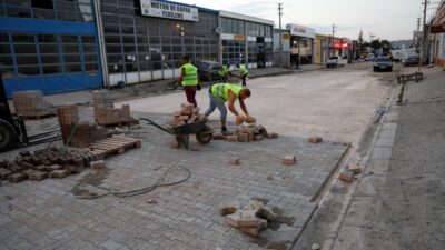 Metal sanayide yollar yenileniyor