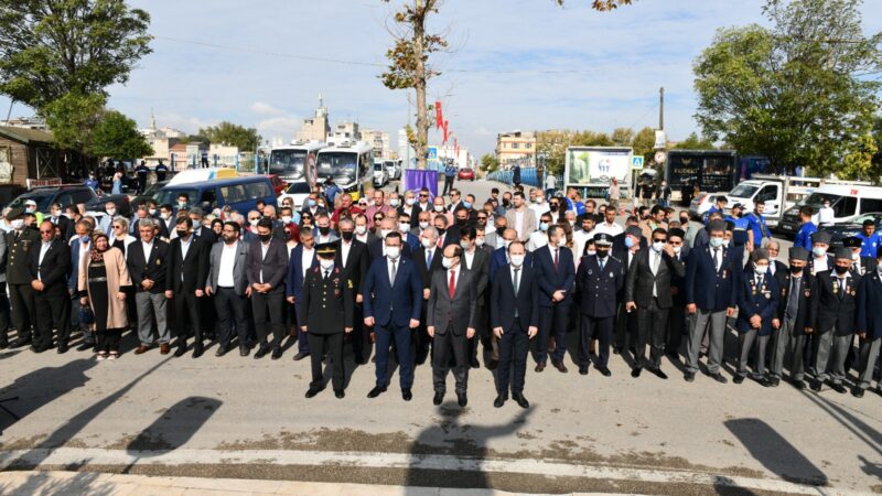 Mustafakemalpaşa’nın düşman işgalinden kurtuluşunun 99. Yıl dönümü düzenlenen törenle kutlandı.