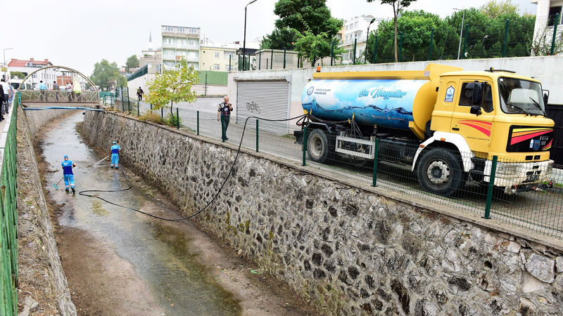 Yıldırım’ın dereleri temizleniyor