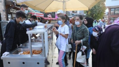 Ahilik Haftası lokma ikramlarıyla kutlandı