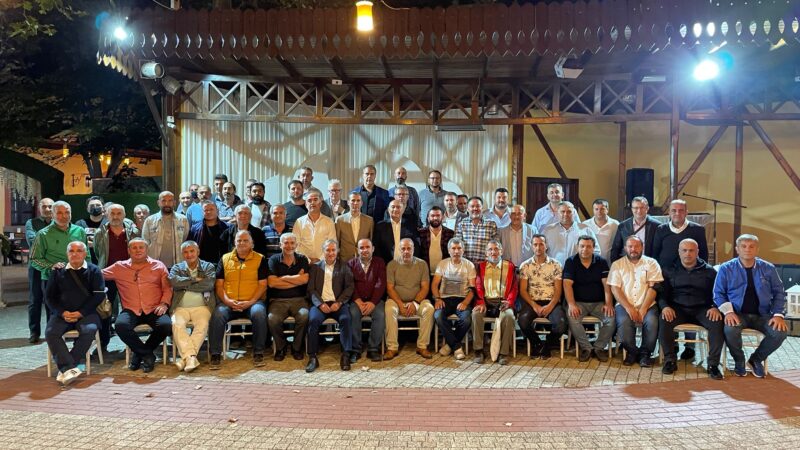 Osmangazi Kulüpler Birliği'nin tam desteğini BASKF Başkan adayı Sedat Topaloğlu,