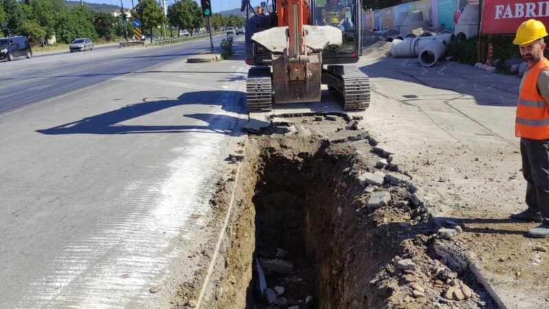 Bursa Büyükşehir Belediyesi geçtiğimiz aylarda şiddetli yağışlar sonrası Ovaakça bölgesinde
