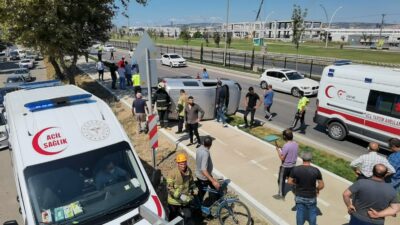 Bursa’da can pazarı! 100 metre sürüklendi