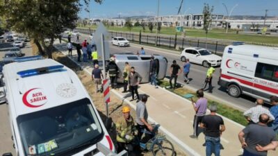 Bursa’da can pazarı! 100 metre sürüklendi