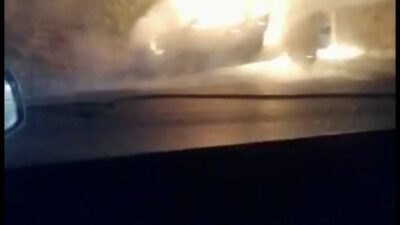 Bursa’da korkutan yangın! Alev alev yandı