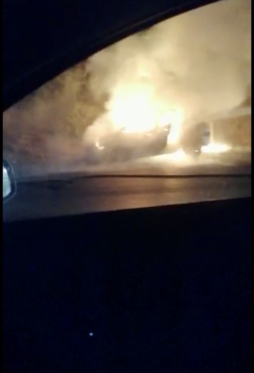 Bursa’da korkutan yangın! Alev alev yandı Bursa’da korkutan yangın! Alev alev yandı