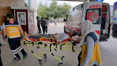 Bursa’da elektrik akımına kapılan işçi yaralandı