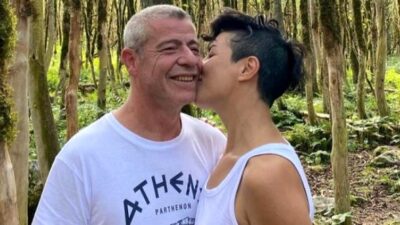 Kendisinden 17 yaş küçük eşiyle aşka geldi