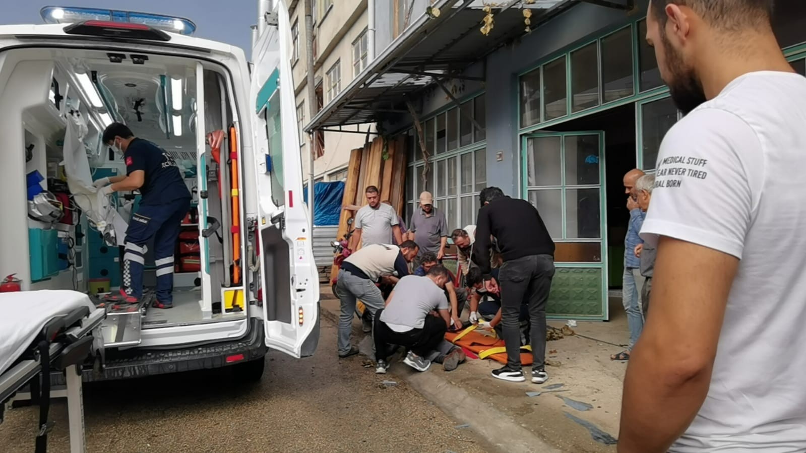 Bursa’da korkutan kaza! Bursa’da korkutan kaza!