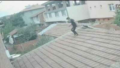 Bursa’da ‘Ninja’ intikamı kamerada