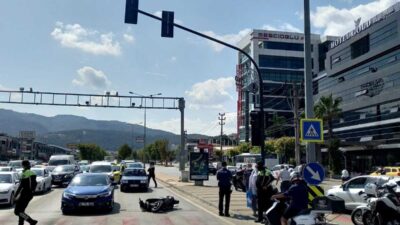 Bursa’da polisten kaçarken ortalığı birbirine kattı