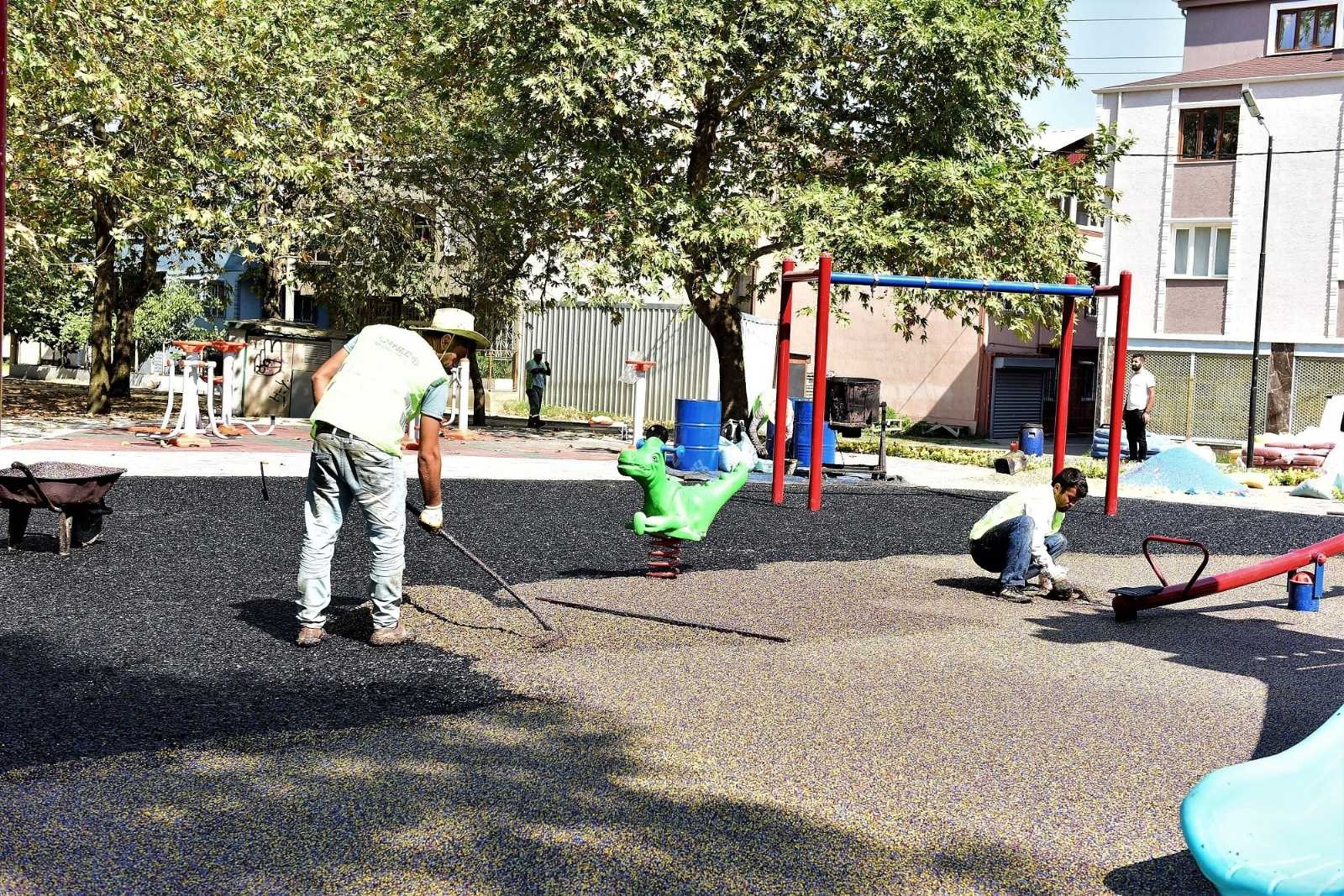 ‘Rauf Denktaş Parkı’ sil baştan yenilendi ‘Rauf Denktaş Parkı’ sil baştan yenilendi