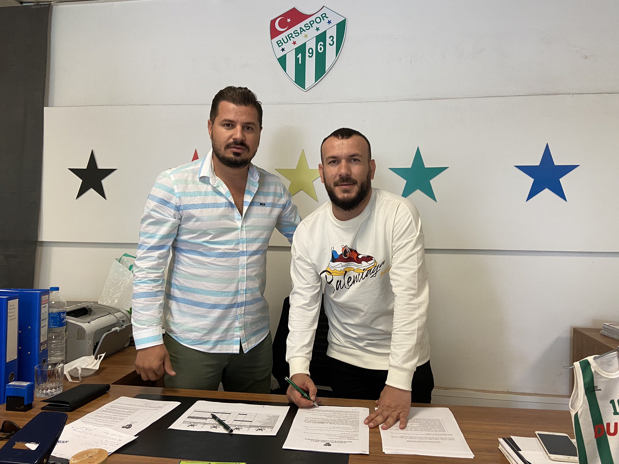 Bursaspor arması artık Siirt’te… Bursaspor arması artık Siirt’te…