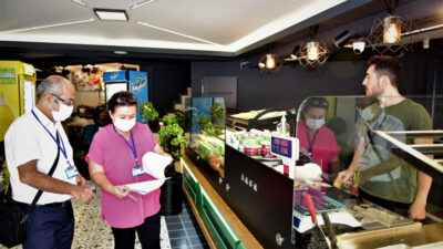 Yıldırım Belediyesi esnafın yanında