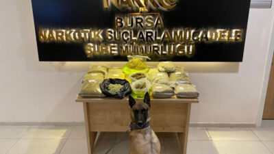 Bursa Polisi ele geçirdi! Çamaşır makinesine gizlemişler