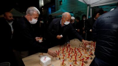 Kandil helvası İnegöl Belediyesi’nden