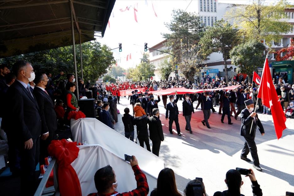 İnegöl’de 29 Ekim Cumhuriyet Bayramı coşkusu