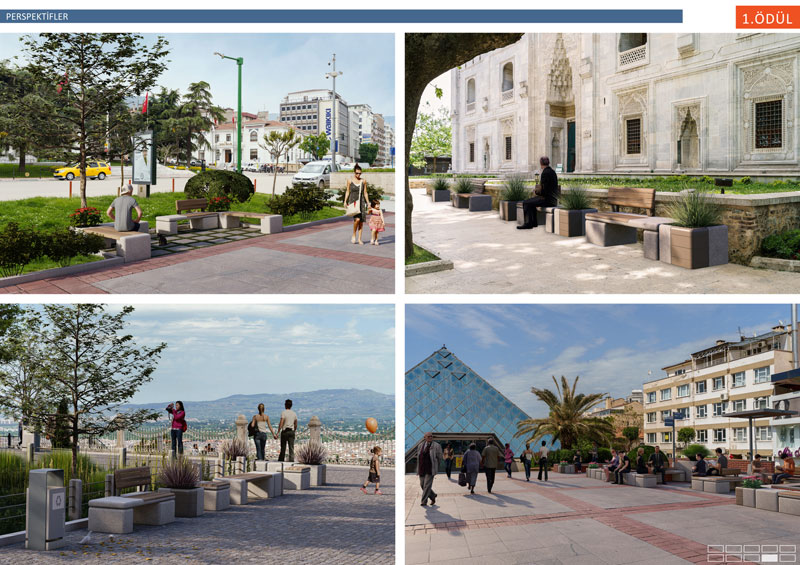 Bursa’da ödüllü kent mobilyaları belirlendi
