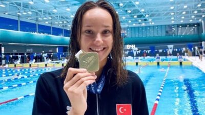 Milli sporcudan büyük başarı