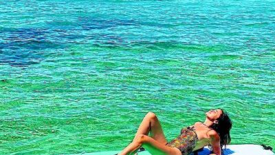 Yazın keyfini en çok çıkaran isimlerden oldu…