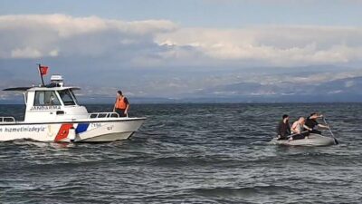 İznik Gölü’nde feci olay! Ölümden döndüler