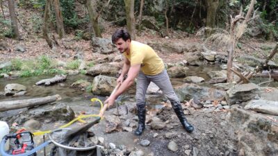 Uludağ’ın eteklerinde bakın ne arıyorlar?