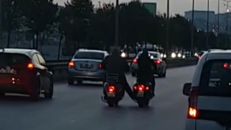 Bursa trafiğinde ilginç anlar