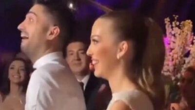 İç gösteren gelinliği yüzünden uyarı aldı! İdo’dan yanıt geldi