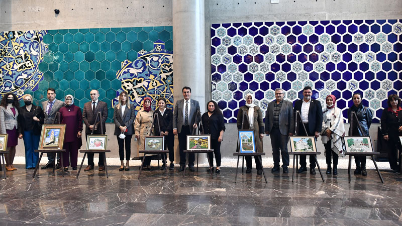 Bursa ‘Goblen’ tekniğiyle tablolaştı