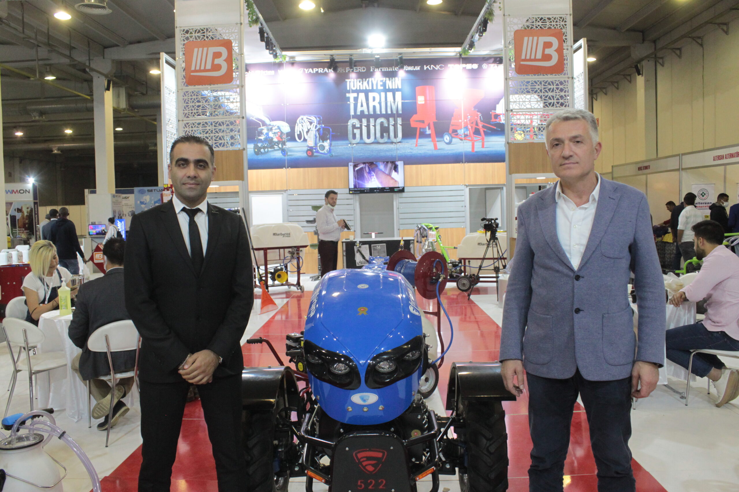 Tarım Fuarı’na profesyonel damga! ‘Barbaros Motor’