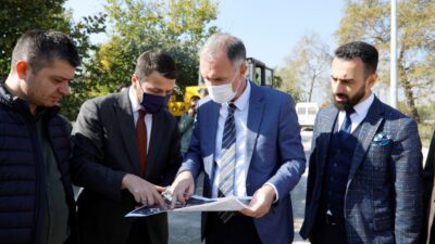 Hocaköy’de 7 sokak beton yolla kapandı
